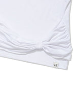 RIBBON SLEEVELESS(WHITE)