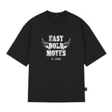 HOLY MOVE ANGEL OVER FIT SHORT-SLEEVED T-SHIRT_BLACK