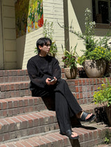 ASCLO Ice Linen Wide Slacks (3color)