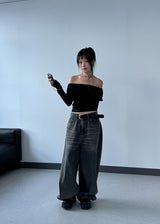 WAVE OFF SHOULDER TEE