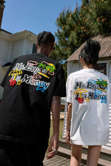 パームツリートゥースブラッシュパッチTシャツ