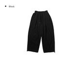 ローソンピンタックパッチコーデュロイ裏起毛ワイドパンツ