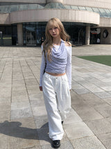 Dutti Two Pin Tuck Wide Pants