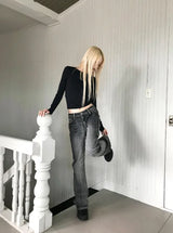 Vintage Semi-Flared Denim