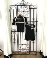 [香] Belle Lace Midi Skirt (3-way) (Black)