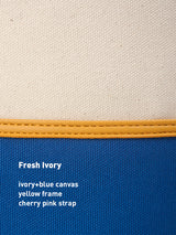 FRAM BASKET canvas bag / Fresh Ivory