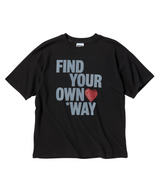 Untitled Wayfinder Crop Short Sleeve Black
