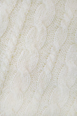 Cinnamon cable knit_ivory