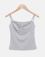 Enru Slim Fit Sleeveless & Cardigan Set