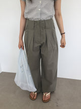 Highland pintuck pants (3color)