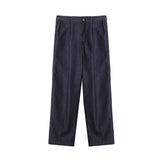 One-tuck jeans (3color)