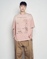 26SS ガーメントダイング半袖Tシャツ
