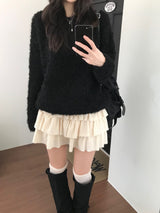 マーガレットボートネックニット (2 colors)