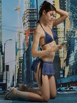 PLEATS BIKINI