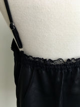Silky lace cami blouse