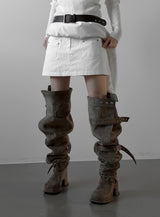 Deacon Patch Pocket Cotton Skirt
