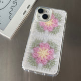 MOTIFS HARD JELL CASE - E - PINK