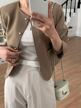 Setter Spring Collarless Jacket / 3 colors