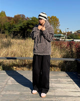 Moko Wool Hoodie (Gray)