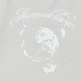 25SS ギャラクシーピグメント クロップ ショートスリーブ Tシャツ ライトグレー