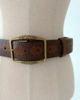 Western vintage wide belt