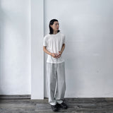 ストラクチャードセンターシームワイドパンツ