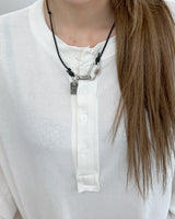 Harvey Deki Henley Neck T-Shirt