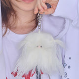 [FANCY X DUSTY] ANGEL DUSTY KEYRING (WHITE) F25NM1011