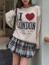ロンドンアイ アンゴラウールニット