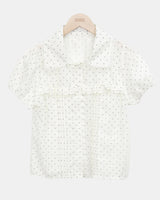 Mahi Frill Short Sleeve Blouse