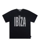 IBIZA RHINESTONE TEE (BLACK) F26QB401