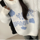 Stayhome Cloud Boxy Fit Knit