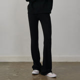 BOOTS CUT PANTS BLACK