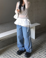 From skirt