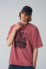 Pigment Road Printed Short-Sleeved