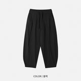 モノリネンワイドバルーンパンツ 4C