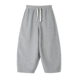 Swirl Patch Fleece Pants (Melange)