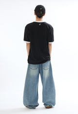 OCYN BASIC 6 PANNEL CAP_BLACK