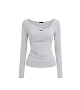26FW★ [mnem] Offset Layer Tee
