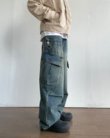 Aero Cargo Denim Pants