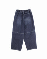 Gracie Double Pintuck Balloon Denim Pants