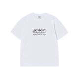 25FW MULTI AC BEAR FACE LOGO SHORT SLEEVE T-SHIRT WHITE