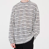 STRIPE KNIT (WHITE)