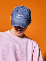 サクラフローラルラインズTシャツ (Pink)