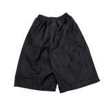 keyring denim stitch shorts