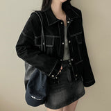 Dattistich Hem String Cotton Jacket