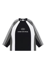 Retro Striped Logo Jersey