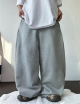 CARPENTER BIG CARGO BALLOON SIDE PINTUCK PANTS 🩶🖤🤍4COLOR