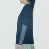 ブラックリストレタリングショートTシャツ (Black)