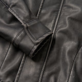 Dad Pigment Leather Jacket (2color)